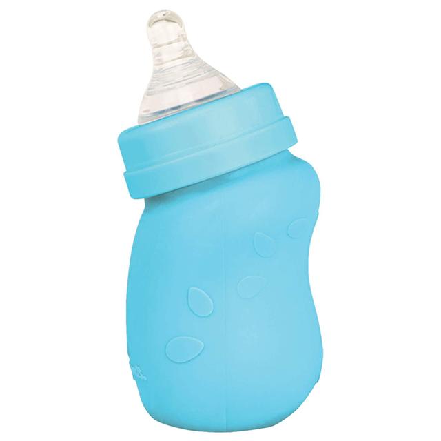 رضاعة أطفال عدد 2 بسعة 147 مل لون أزرق و أخضر Green Sprouts - Baby Bottle w/ Silicone Cover - SW1hZ2U6NjY2MjEw