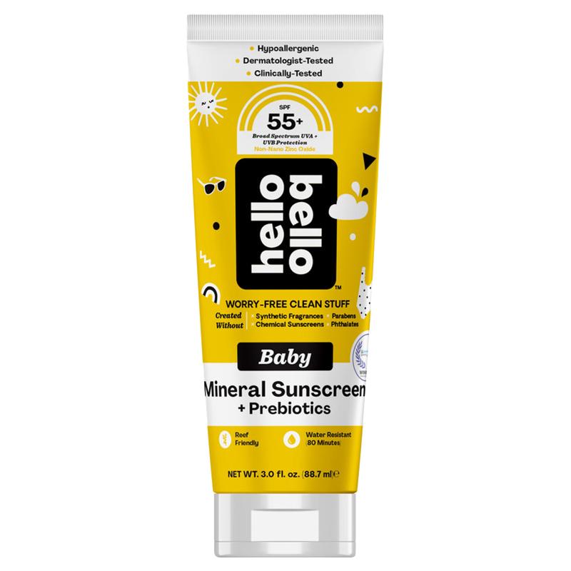 Hello Bello - Baby Mineral Sunscreen SPF 55 Lotion - 88 ml