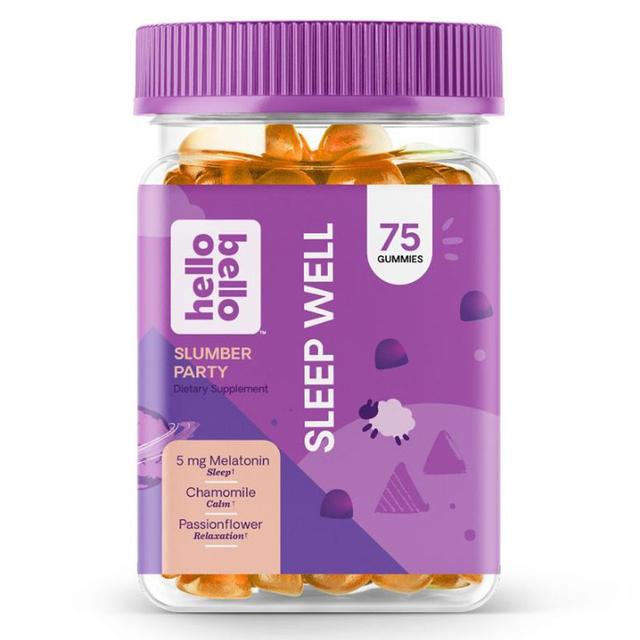 فيتامينات متعددة قابلة للمضغ تساعد على النوم 75 حبة هيلو بيلو Hello Bello Sleep Well Melatonin with Botanicals Gummies - SW1hZ2U6NjY2NDEy