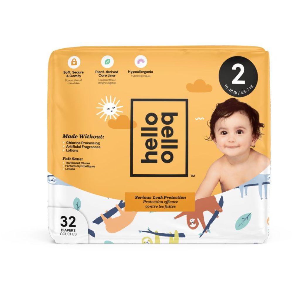 حفاضات أطفال مقاس اثنين 32 قطعة Hello Bello Babe Diaper 32 pcs