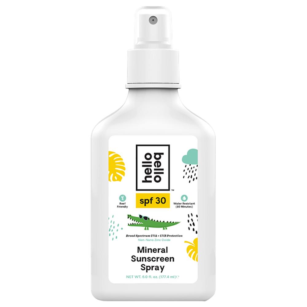 بخاخ واقي شمس بمعامل حماية 30 هيلو بيلو Hello Bello Kids Mineral SPF 30 Sunscreen Spray