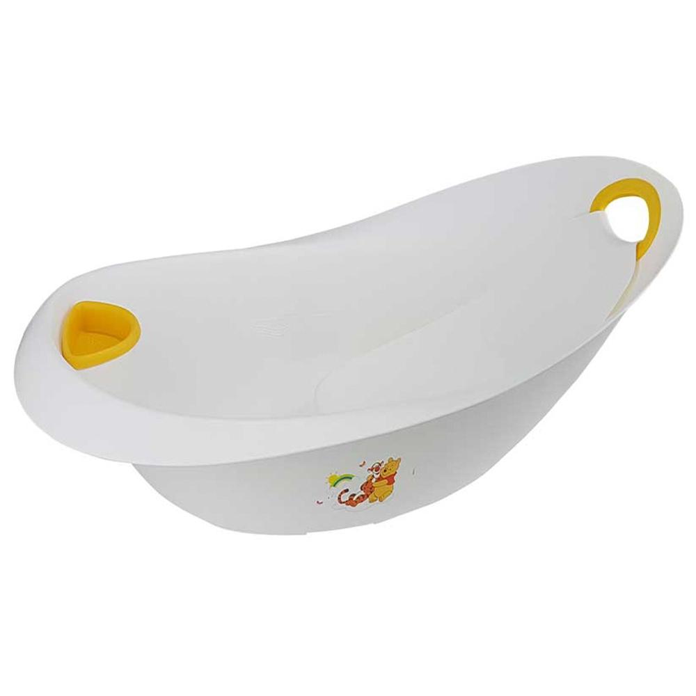 Keeeper - Baby Bath With Handle And Plug - White