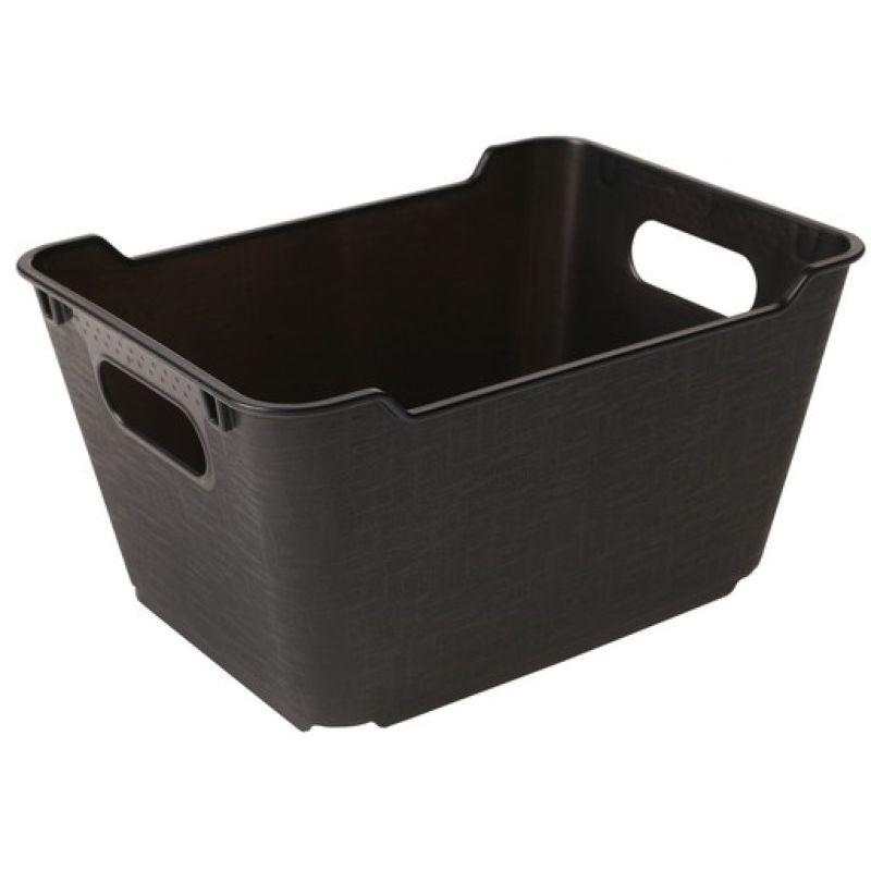 صندوق تخزين 6 لتر أسود كيبر Keeeper - Lifestyle Box