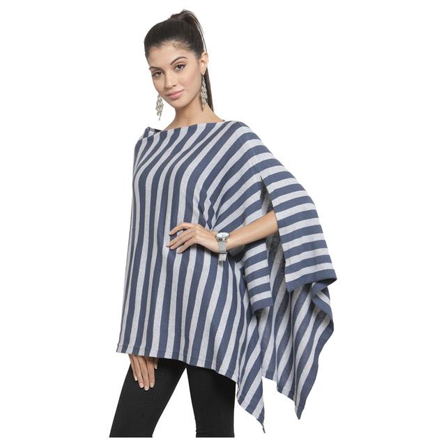 Pluchi - Knitted Fashion/Maternity Poncho Kia - Tea Grey - SW1hZ2U6NjY2ODgx