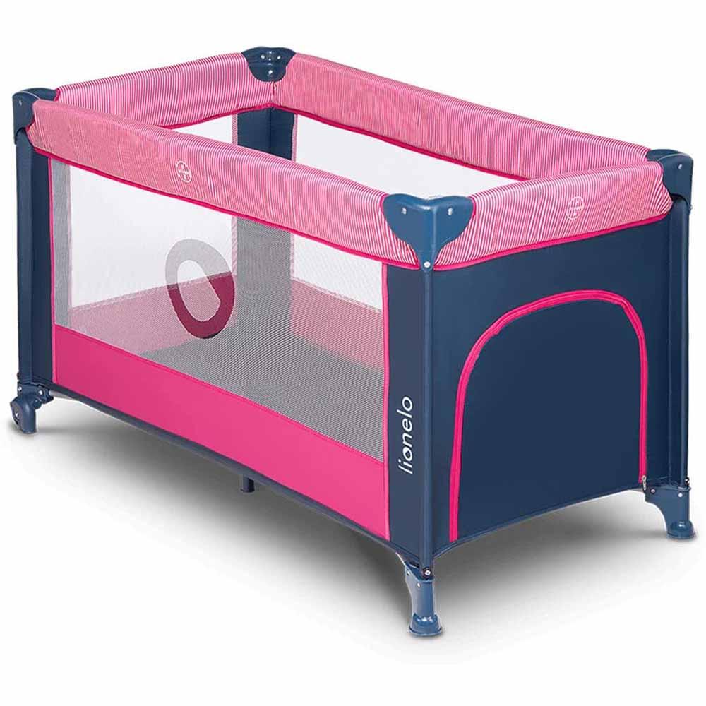 Lionelo - Stefi Playpen - Pink Rose