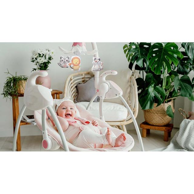 هزازة للأطفال زهري Lionelo Robin Swinging Chair - SW1hZ2U6NjQ0NzYw