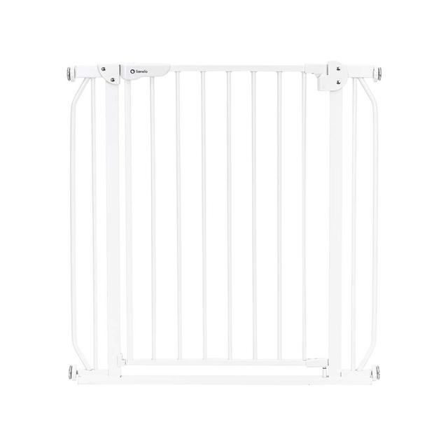 بوابة الأطفال 75-85 سم المضيئة أبيض Truus Slim Led Baby Gate - Lionelo - SW1hZ2U6NjY3MTE2