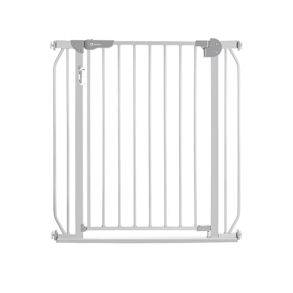 بوابة الأطفال 75-85 سم المضيئة أبيض Truus Slim Led Baby Gate - Lionelo