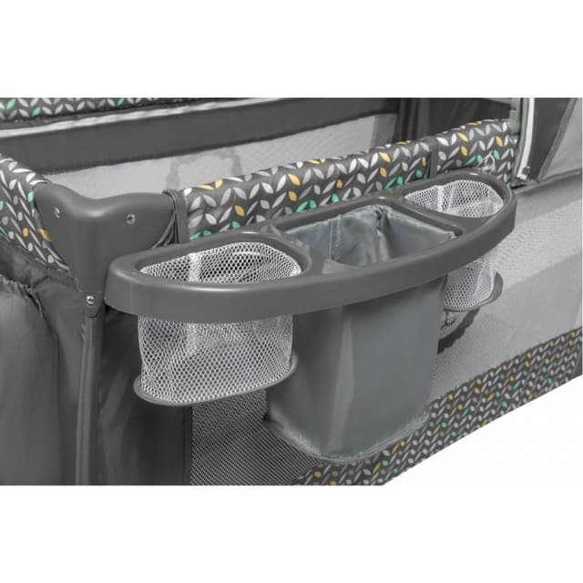 سرير أطفال محمول للسفر رمادي Sven Plus 2-in-1 Travel Bed Playpen - Lionelo