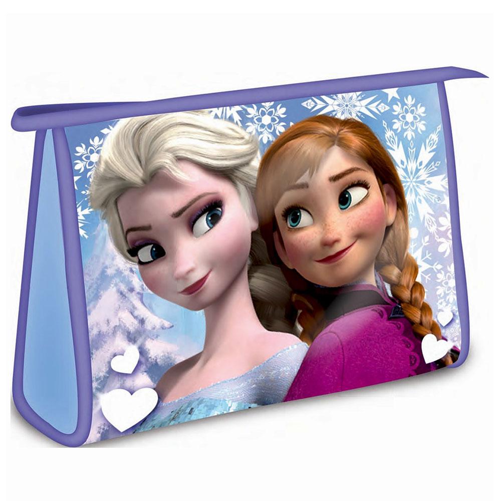 حقيبة المكياج (شنطة المكياج) الصغيرة - ملكة الثلج  Frozen Small Wash Bag - Poplar Linens