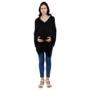 Pluchi - Knitted Nursing Poncho Frida - Black - SW1hZ2U6NjY3NDIw