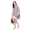 Pluchi - Maternity Poncho Rosette - Purple - SW1hZ2U6NjY3NDg0