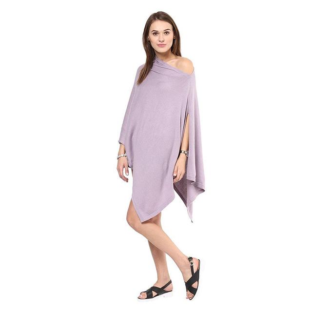 بونشو للحوامل - بنفسجي Pluchi - Maternity Poncho Rosette - SW1hZ2U6NjY3NDkw