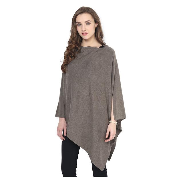 Pluchi - Maternity Poncho Rosette - Grey - SW1hZ2U6NjY3NDk2