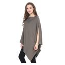 بونشو للحوامل - رمادي Pluchi - Maternity Poncho Rosette - SW1hZ2U6NjY3NTAy