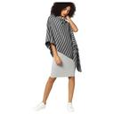 بونشو للحوامل - رمادي Pluchi - Knitted Fashion/Maternity Poncho Garnet - SW1hZ2U6NjY3NTcw