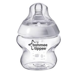 رضاعة اطفال 150ml زجاج Tommee Tippee Closer To Nature Bottle & Medium Flow Teats - SW1hZ2U6NjQzNzg4