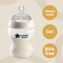 Tommee Tippee Closer to Nature Feeding Bottle Kit- Clear