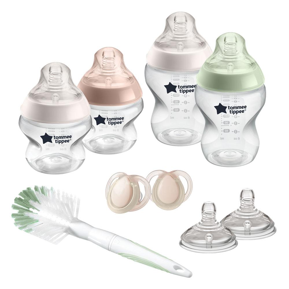 مجموعة العناية بالطفل  Tommee Tippee Closer to Nature Feeding Bottle Kit