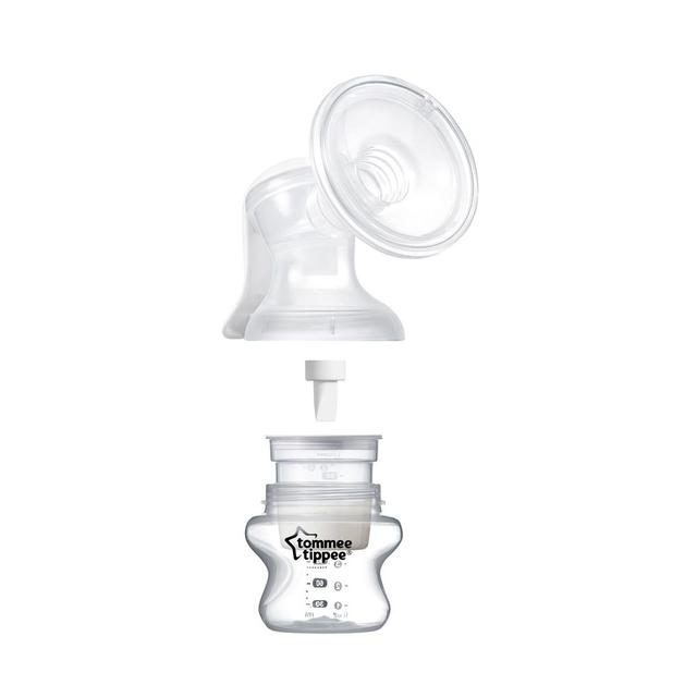 مضخة حليب الام يدوية Tommee Tippee Made for Me Manual Breast Pump - SW1hZ2U6NjQ0MjI1