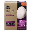 فوط الصدر للام المرضعة 24 قطعة حزمتين لارج Made For Me Disposable Breast Pads - Tommee Tippee - SW1hZ2U6NjQ0MjY2