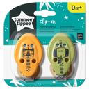 مشبك لهاية الأطفال حزمة 2في1 Soother Holder - Tommee Tippee - SW1hZ2U6NjY4MzU5