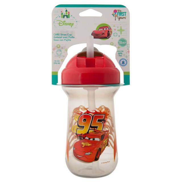 كوب الأطفال ضد الإنسكاب 300ml حزمة 2في1  Flip-Top Straw Cup - The First Years - SW1hZ2U6NjQzMjM5