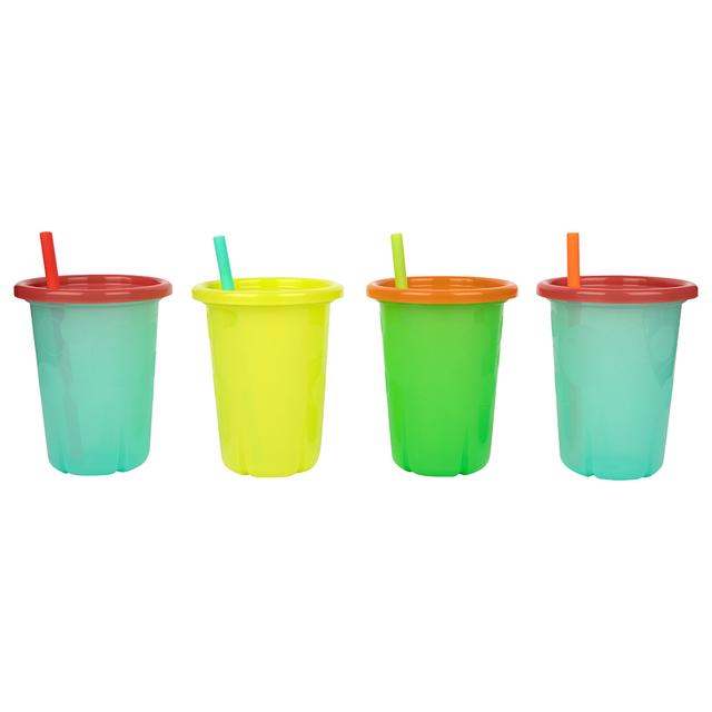The First Years - Take & Toss 10oz Straw Cups - Pack of 4 - SW1hZ2U6NjY5NjQ4