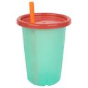 كأس أطفال مضاد للإنسكاب مع مصاصة 300ml حزمة 4في1 Take & Toss Straw Cups - The First Years - SW1hZ2U6NjY5NjUw