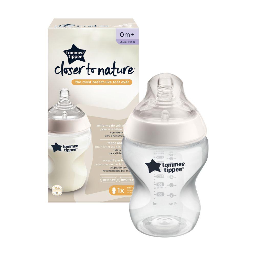 رضاعة أطفال 260ml بلاستيك Tommee Tippee Closer to Nature Feeding Bottle