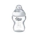 رضاعة أطفال ضد المغص 260ml حزمة 2في1 Tommee Tippee Closer to Nature Feeding Bottle - SW1hZ2U6NjQzODI1