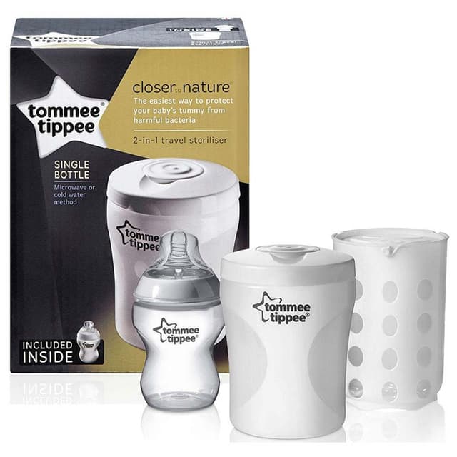Tommee Tippee Closer to Nature Travel Bottle Steriliser 1pc