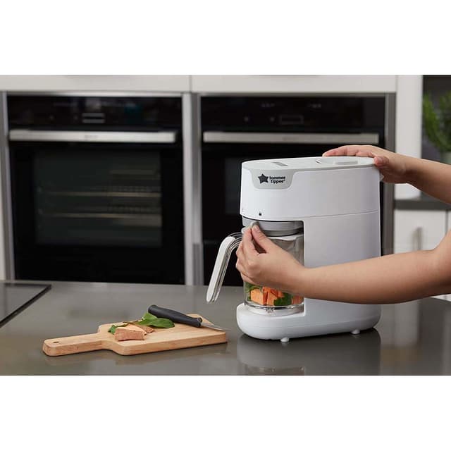 اطلب محضرة طعام الأطفال بالبخار 200 غرام أبيض Tommee Tippee Quick Cook