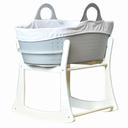 سرير نوم هزاز للأطفال رمادي Sleepee Basket & Stand - Tommee Tippee