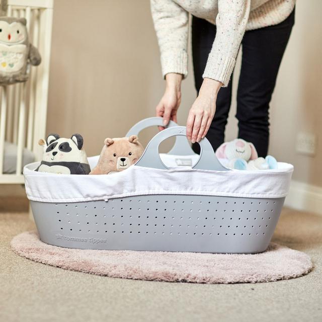سرير نوم هزاز للأطفال رمادي Sleepee Basket & Stand - Tommee Tippee