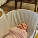 سرير نوم هزاز للأطفال وردي Sleepee Basket & Stand - Tommee Tippee