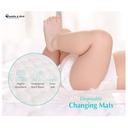 حصيرة تغيير الحفاض للأطفال عدد 100 قطعة لون أزرق بامبل اند بيردDisposable Changing Mats - Bumble & Bird - SW1hZ2U6NjYxODUx