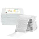 حصيرة تغيير الحفاض للأطفال عدد 100 قطعة لون أبيض بامبل اند بيرد Disposable Changing Mats - Bumble & Bird - SW1hZ2U6NjYxODcx