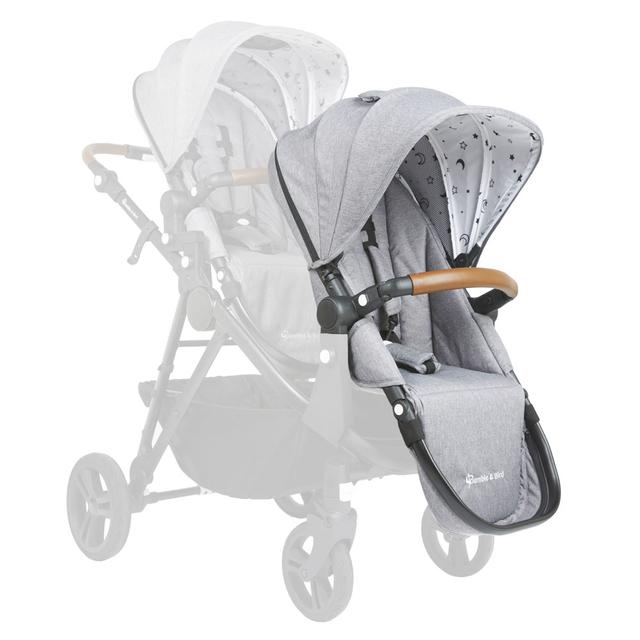 مقعد اضافي لعربة الأطفال لون رمادي بامبل اند بيرد Second Seat for Dove Stroller - Bumble Bird - SW1hZ2U6NjYxNTAy