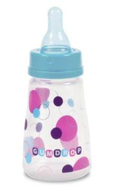 The First Years Gumdrop 4oz 1pk Slim Neck Bottle - Assortment - SW1hZ2U6NjY5NTE4