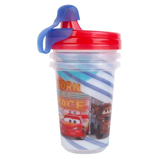 كوب الأطفال ضد الانسكاب 300ml حزمة 3في1  Cars Take & Toss Sippy Cup - The First Years - SW1hZ2U6NjY5ODg2