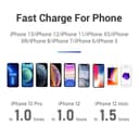 باور بانك محمول صغير للآيفون Kuulaa mini power bank 5000mAh for iPhone