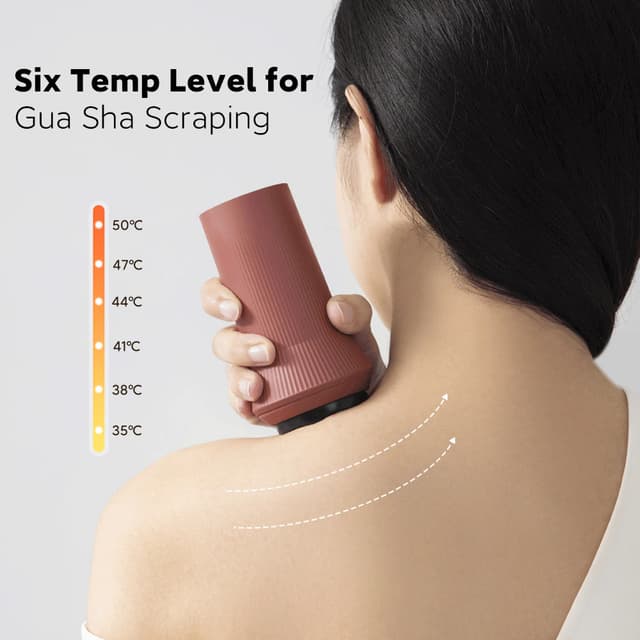 جهاز الحجامة الذكي والتدليك الكهربائي (الجواشا) Zdeer Intelligent Cupping Scraping Massager