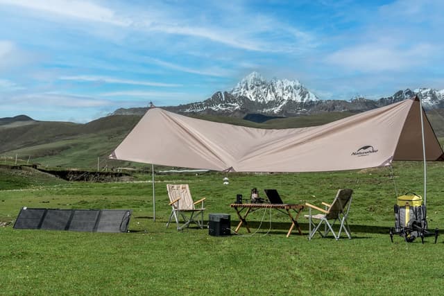 لوح شمسي 110 واط لبطارية ايكوفلو المتنقلة للرحلات EcoFlow Portable Solar Panel