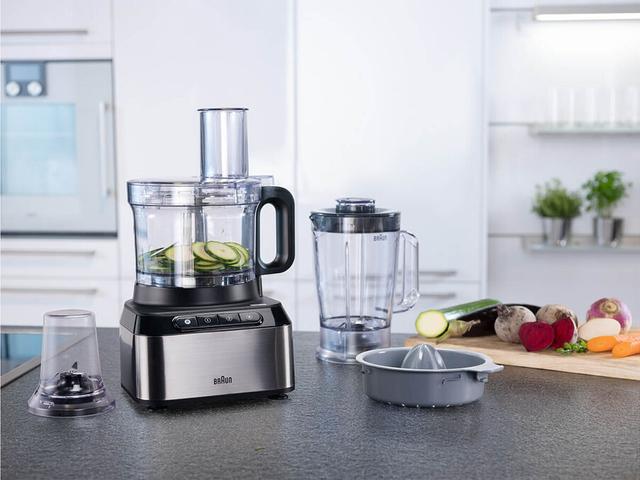 Braun - FP3233 Food Processor 11-in-1 - 800 W - SW1hZ2U6OTcyMDk4