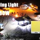 كشاف ليد خارجي للرحلات Toby's Sanara COB Camping Light بقوة 1880 واط