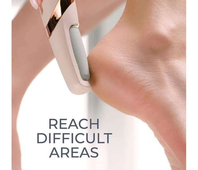 مبرد القدم الكهربائي Wanhengda Pedi Electronic Finishing Touch Tool and Callus Remover