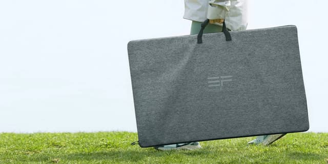 لوح شمسي 400 واط لبطارية ايكوفلو المتنقلة للرحلات EcoFlow Portable Solar Panel