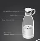 Fresh Juice Portable Blender 350ml capacity With a capacity of 1400 mAh