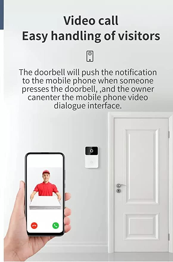 جرس ذكي انتركوم مع كاميرا Intercom Smart Video Doorbells